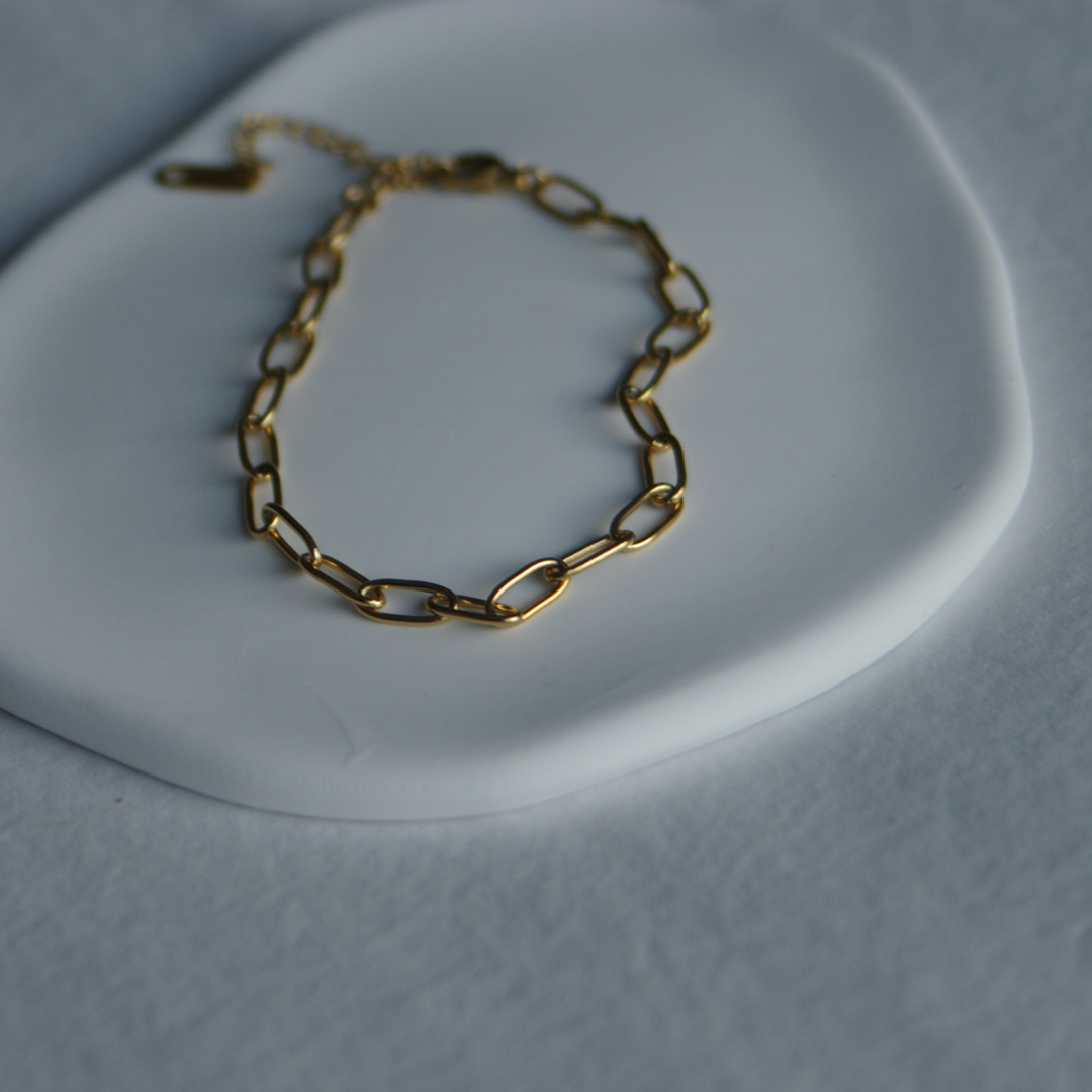 Let’s Link Bracelet in Gold