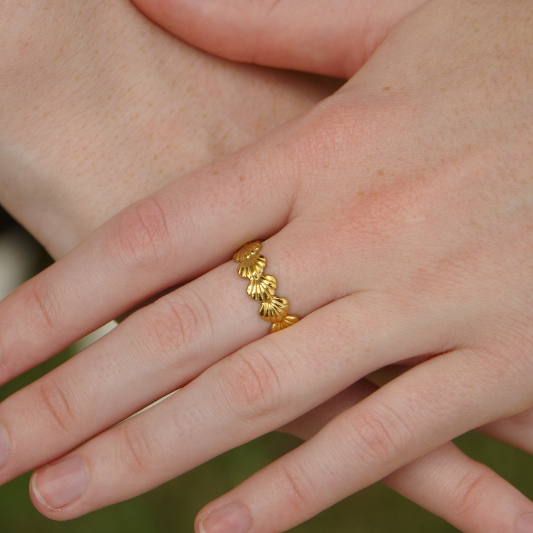 Nerina Ring in Gold
