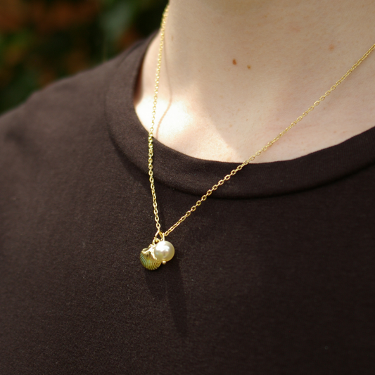 Nerina Necklace in Gold