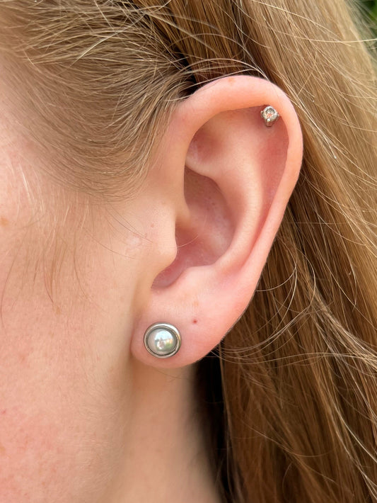 Ellie Earrings in Silver