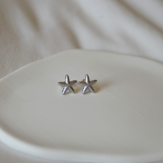 Stella Earrings in Silver