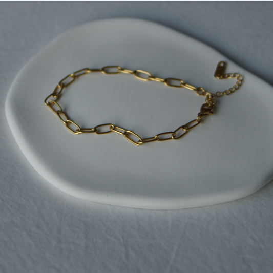 Let’s Link Bracelet in Gold