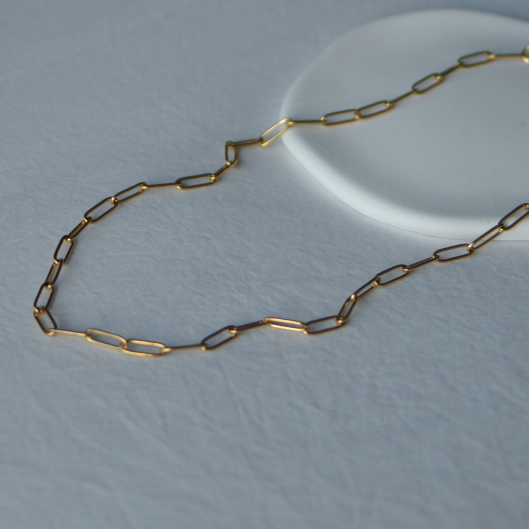 Let’s Link Necklace in Gold