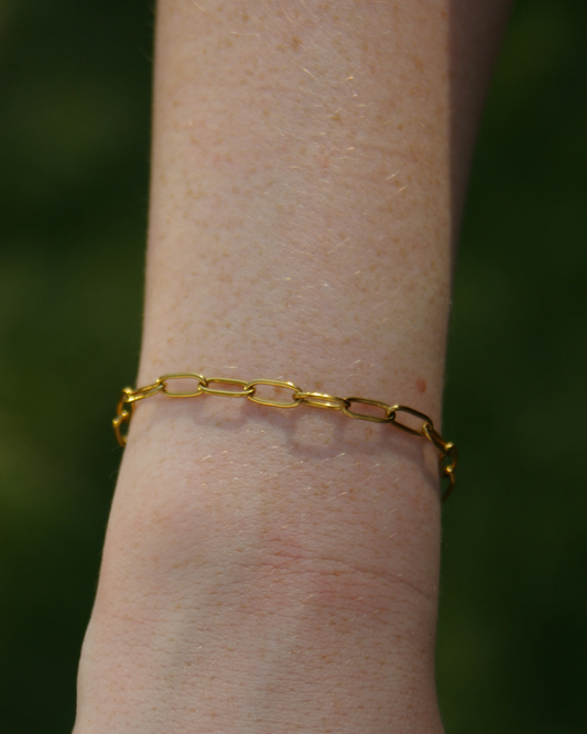 Let’s Link Bracelet in Gold