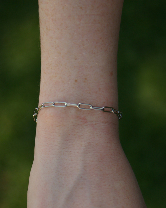 Let’s Link Bracelet in Silver